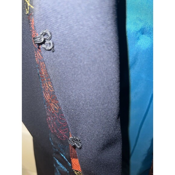 Chicos Embroidered Patchwork Vest Womens 0 Sz S 4-6 Artsy Boho Hippie Festival - Picture 4 of 7